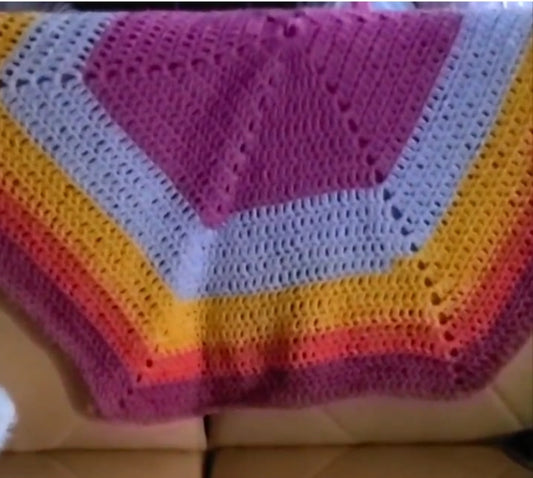 Crochet Hexagon Cardigan
