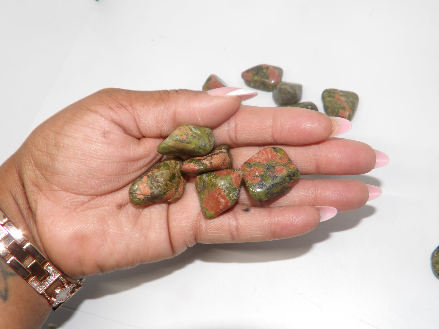 Tumbled Unakite