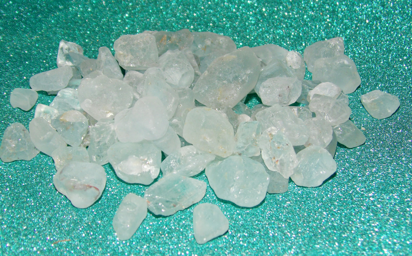 Raw Blue Topaz (small pieces)
