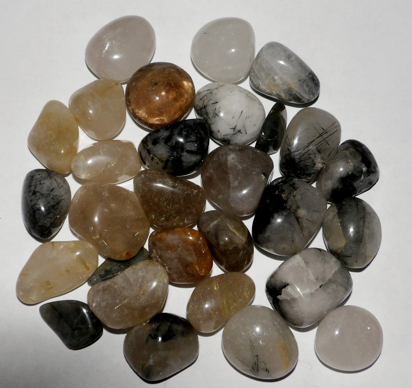 Tumbled Rutilated Quartz