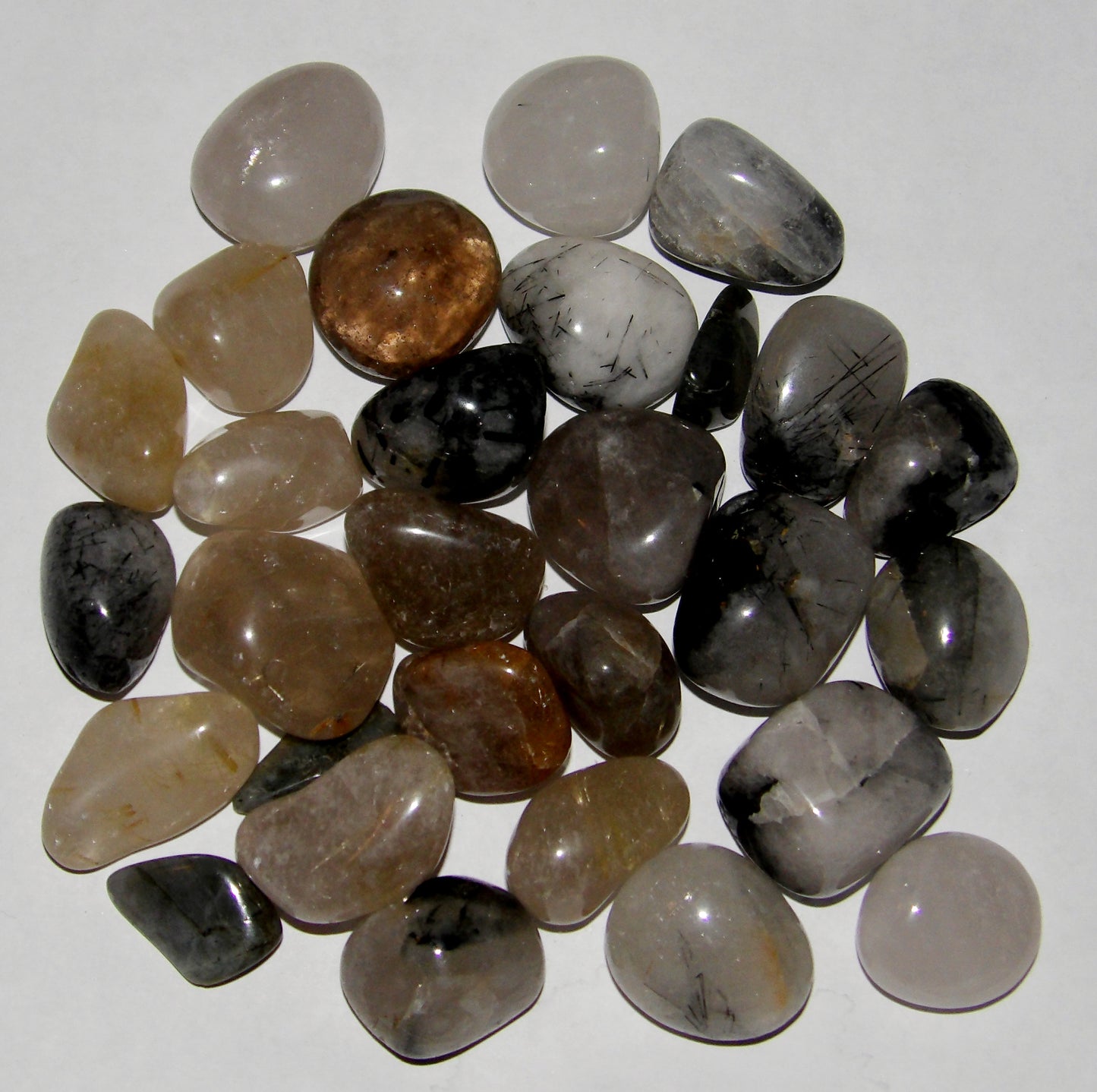 Tumbled Rutilated Quartz