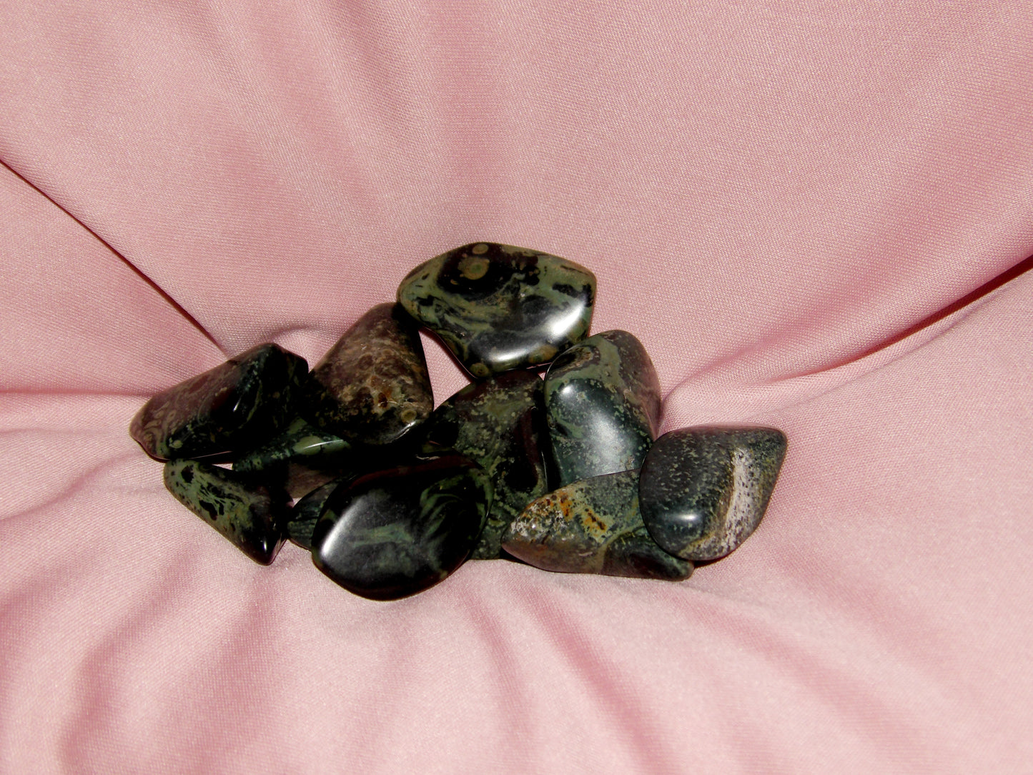 Tumbled Crocodile Jasper