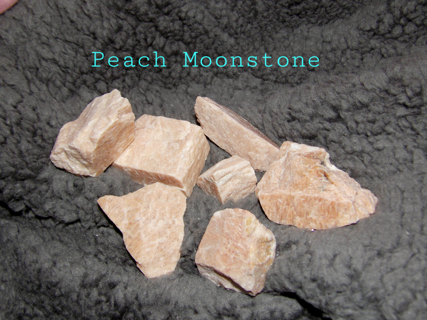 Raw Peach Moonstone