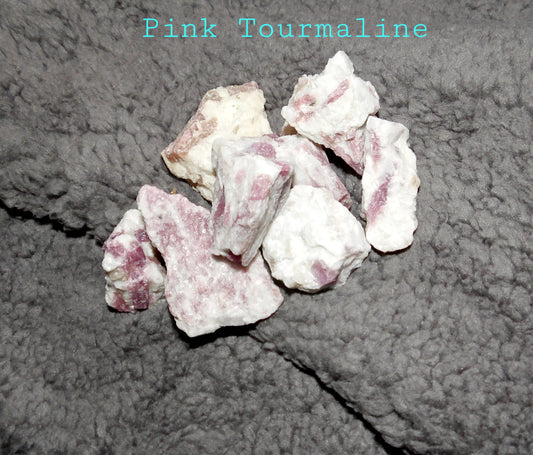 Raw Pink Tourmaline