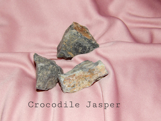 Raw Crocodile Jasper