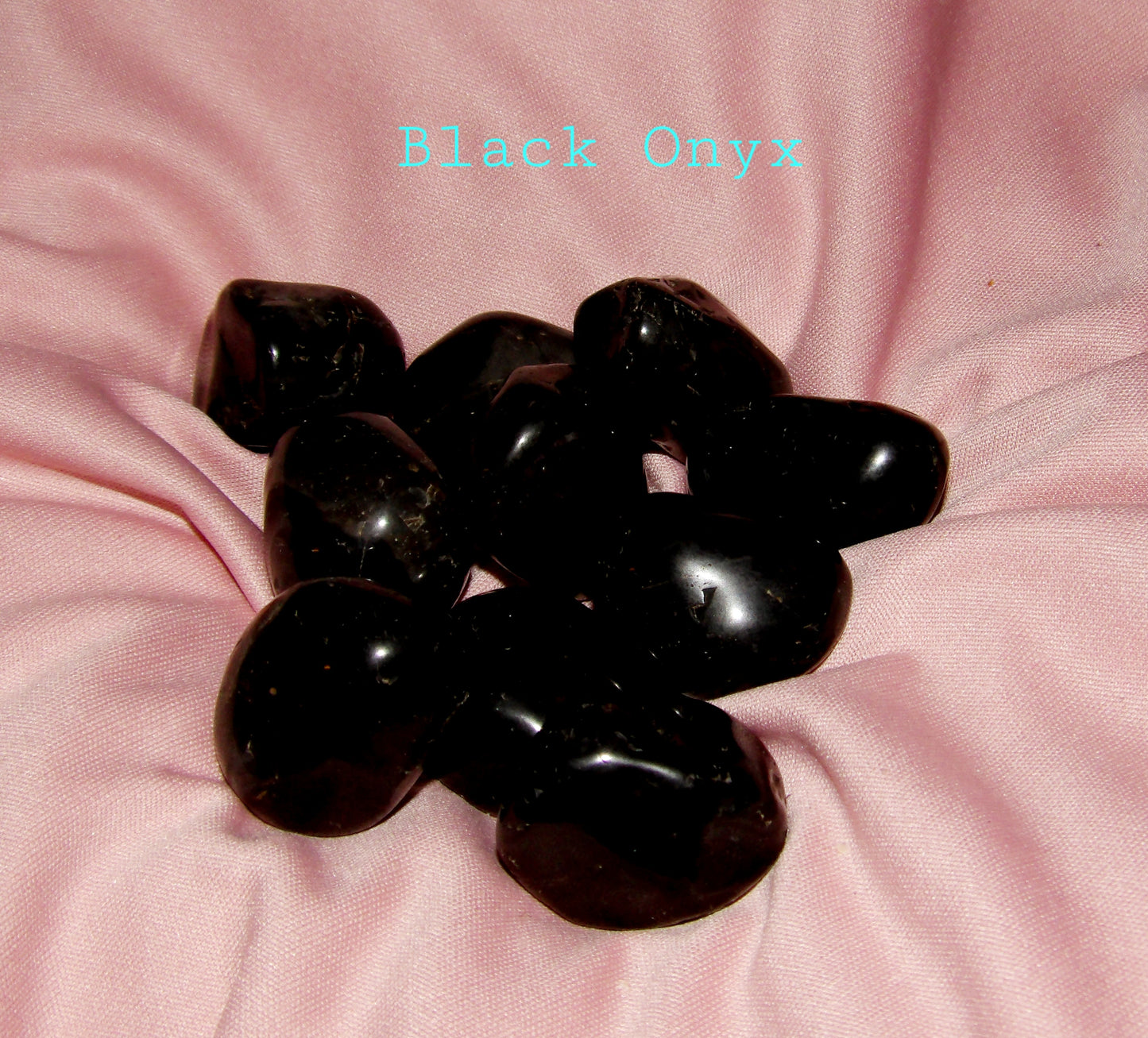Tumbled Black Onyx