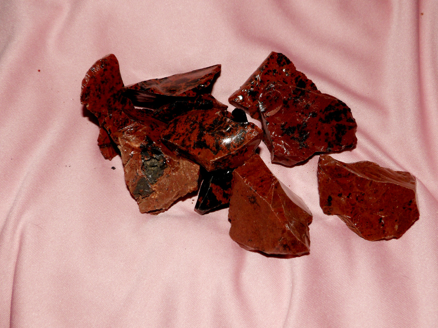 Raw Mahogany Obsidian