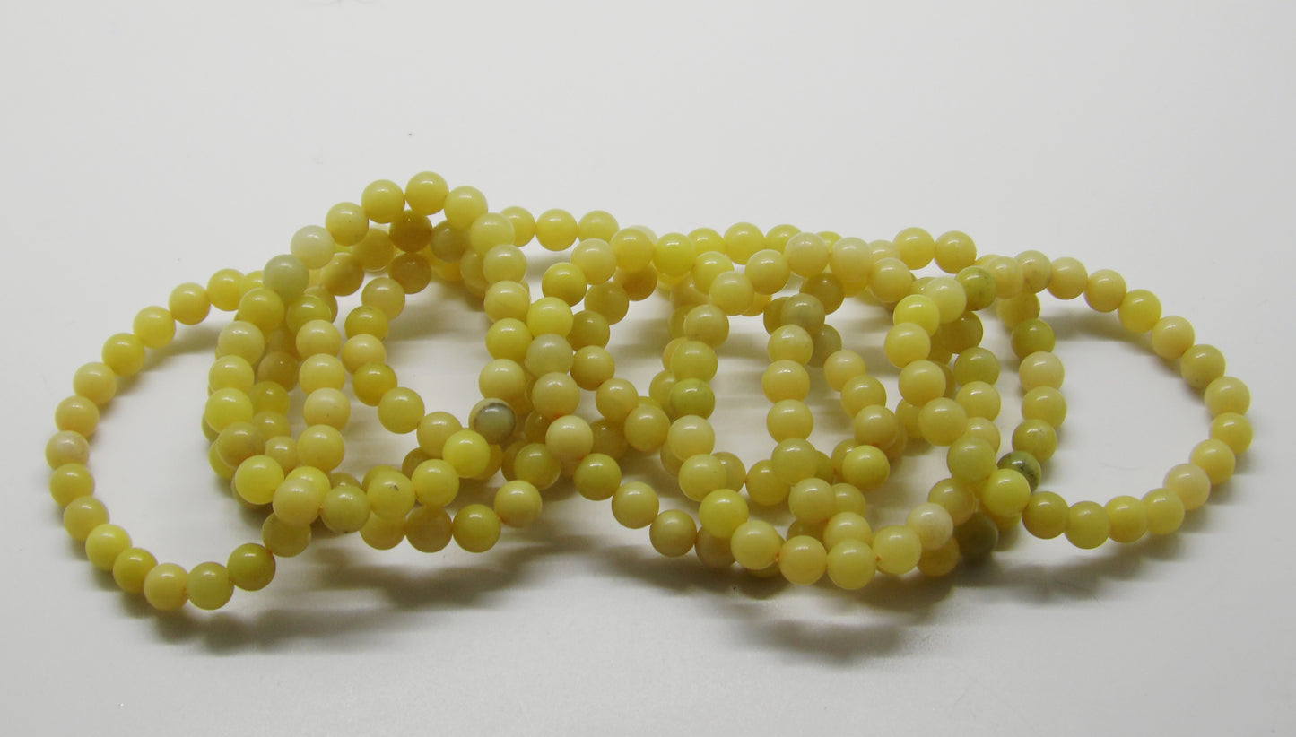 Yellow Jade Bracelet