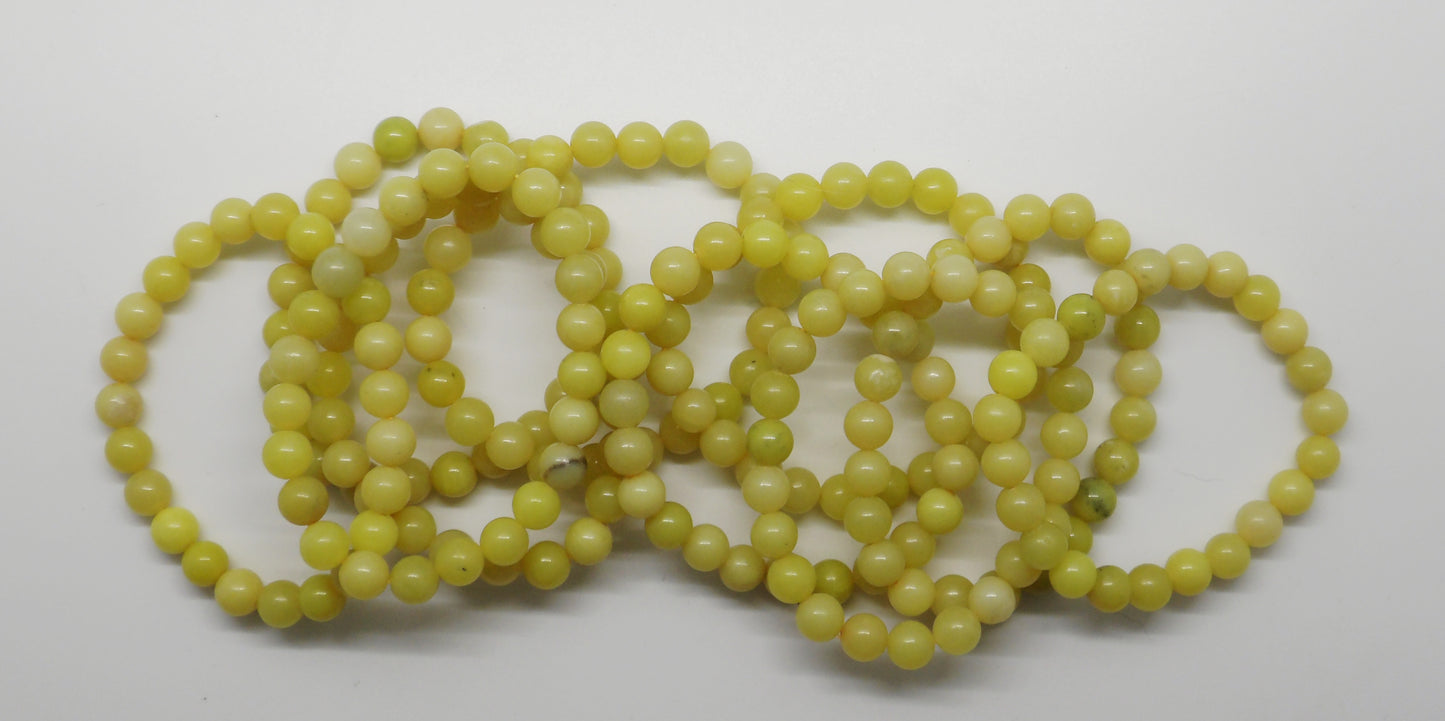 Yellow Jade Bracelet