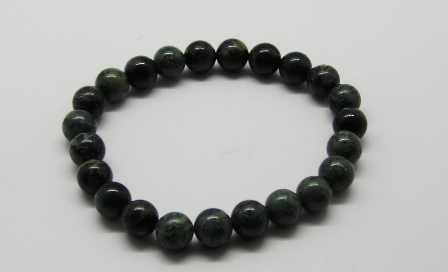 Crocodile Jasper Bracelet (8 mm beads)