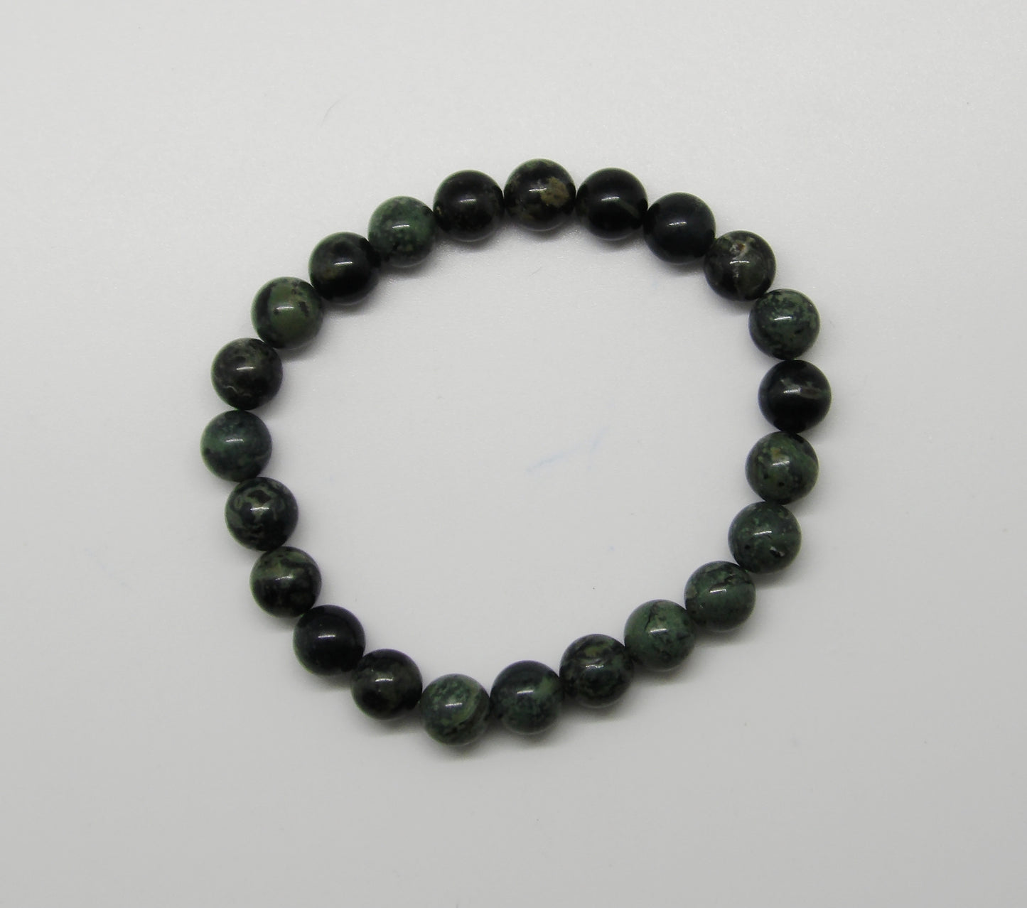 Crocodile Jasper Bracelet (8 mm beads)