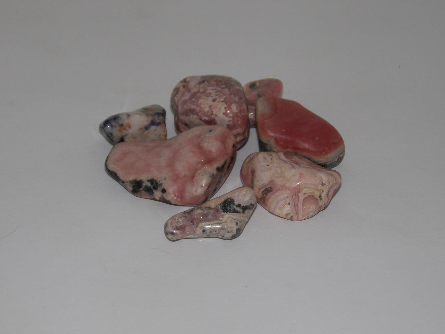 Tumbled Rhodonite