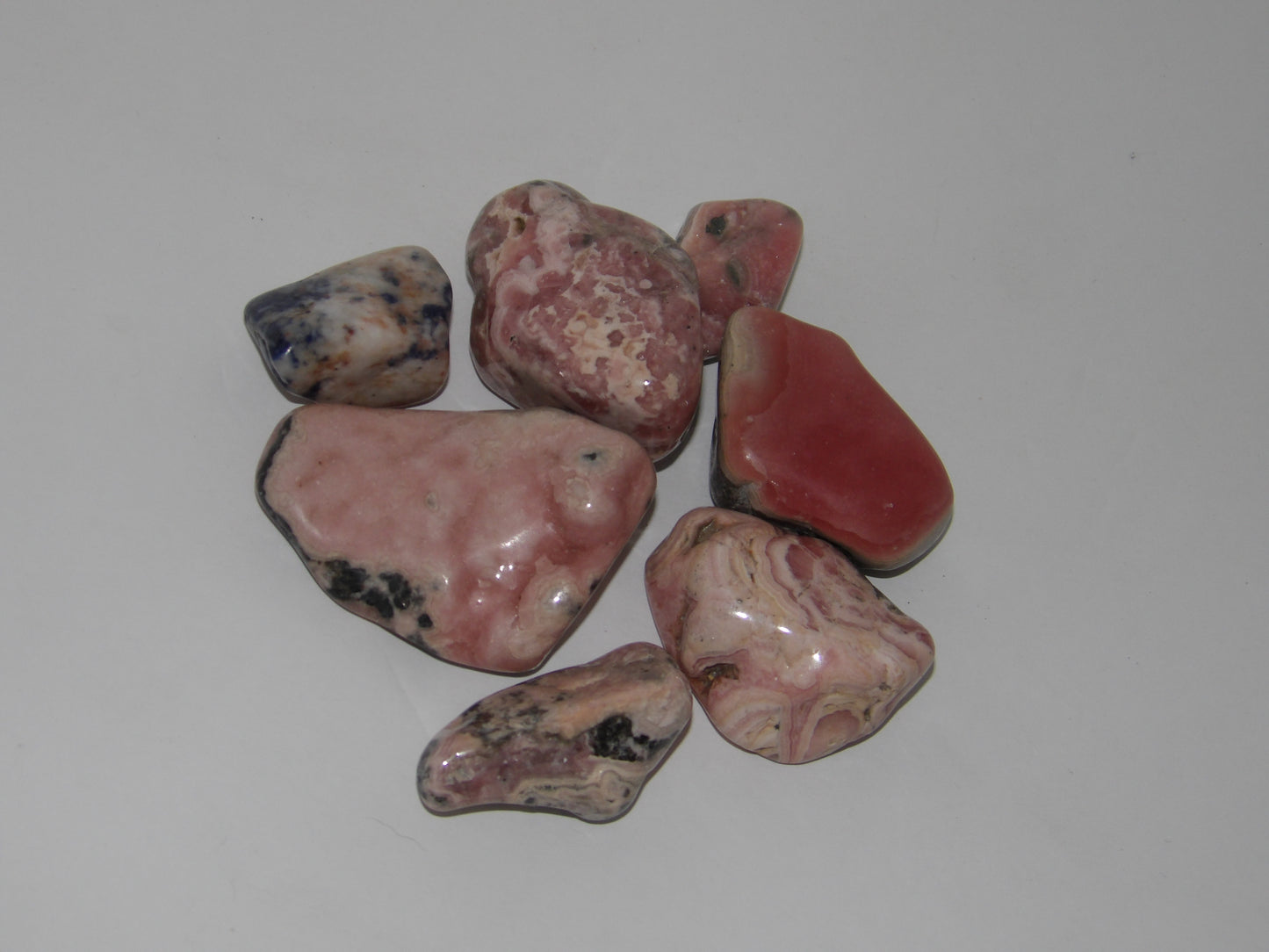 Tumbled Rhodonite