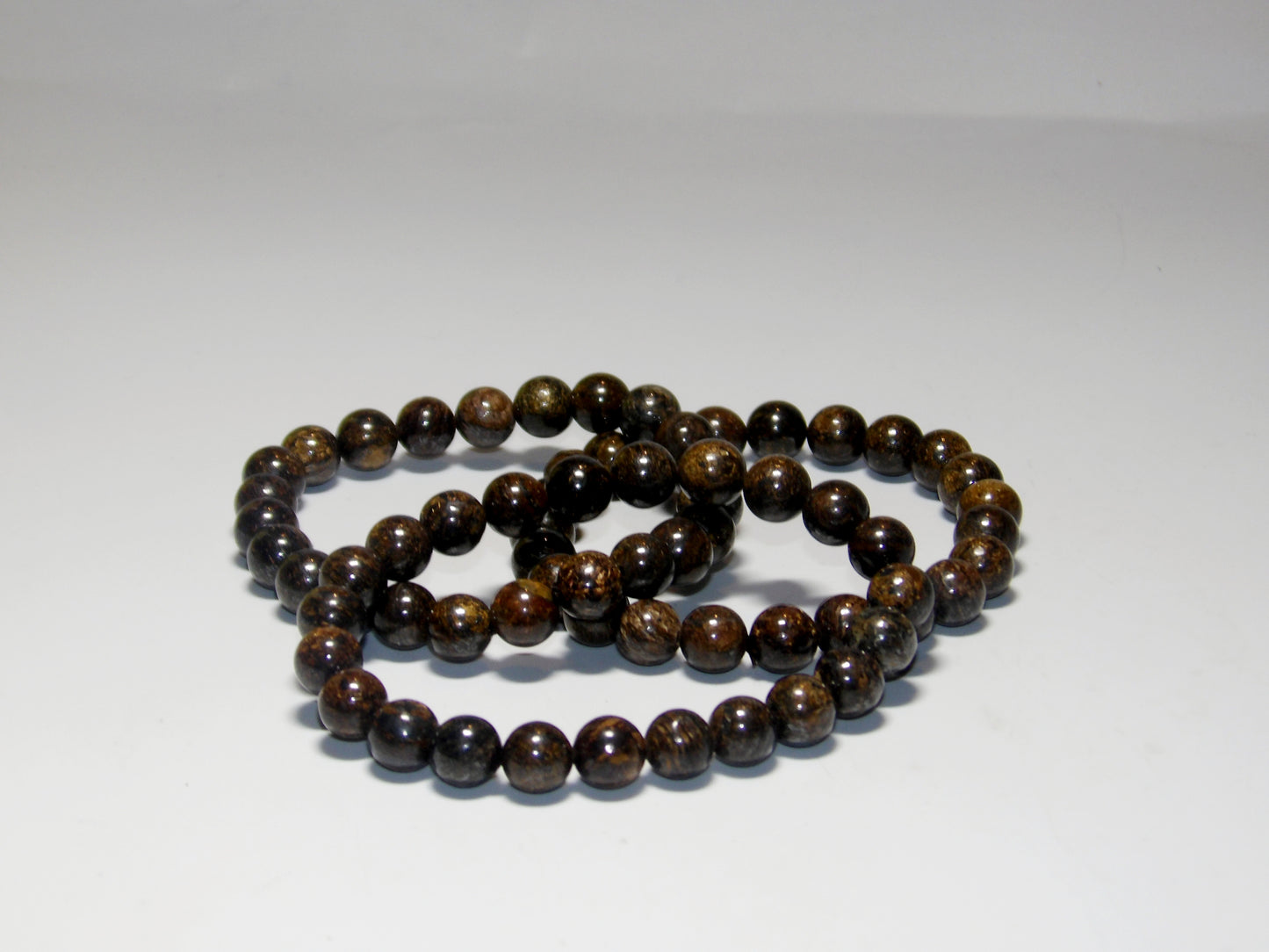 Bronzite Bracelet (8 mm beads)
