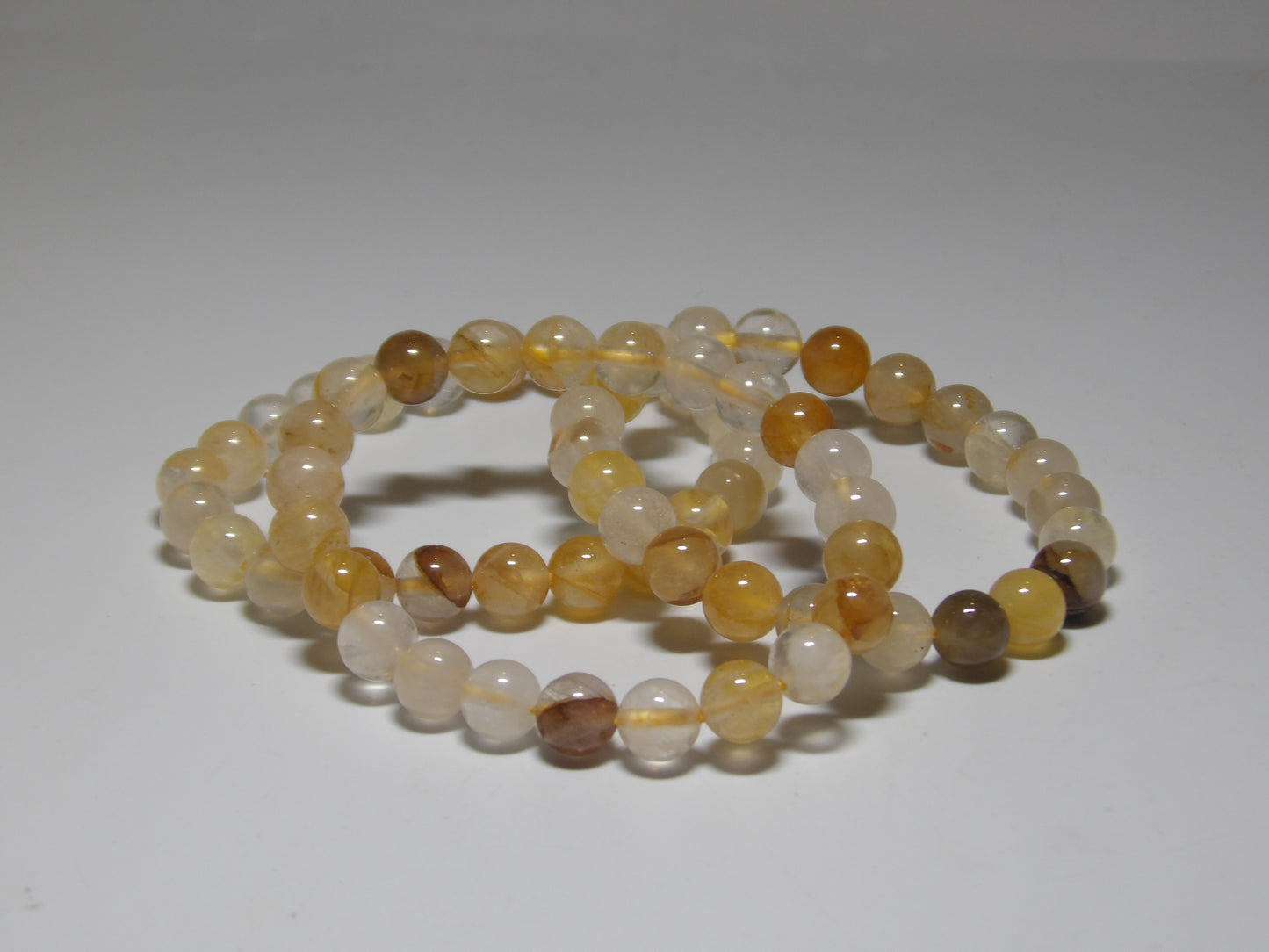 Golden Healer Quartz (8 mm beads)
