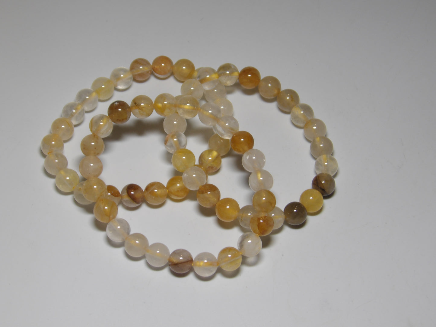 Golden Healer Quartz (8 mm beads)