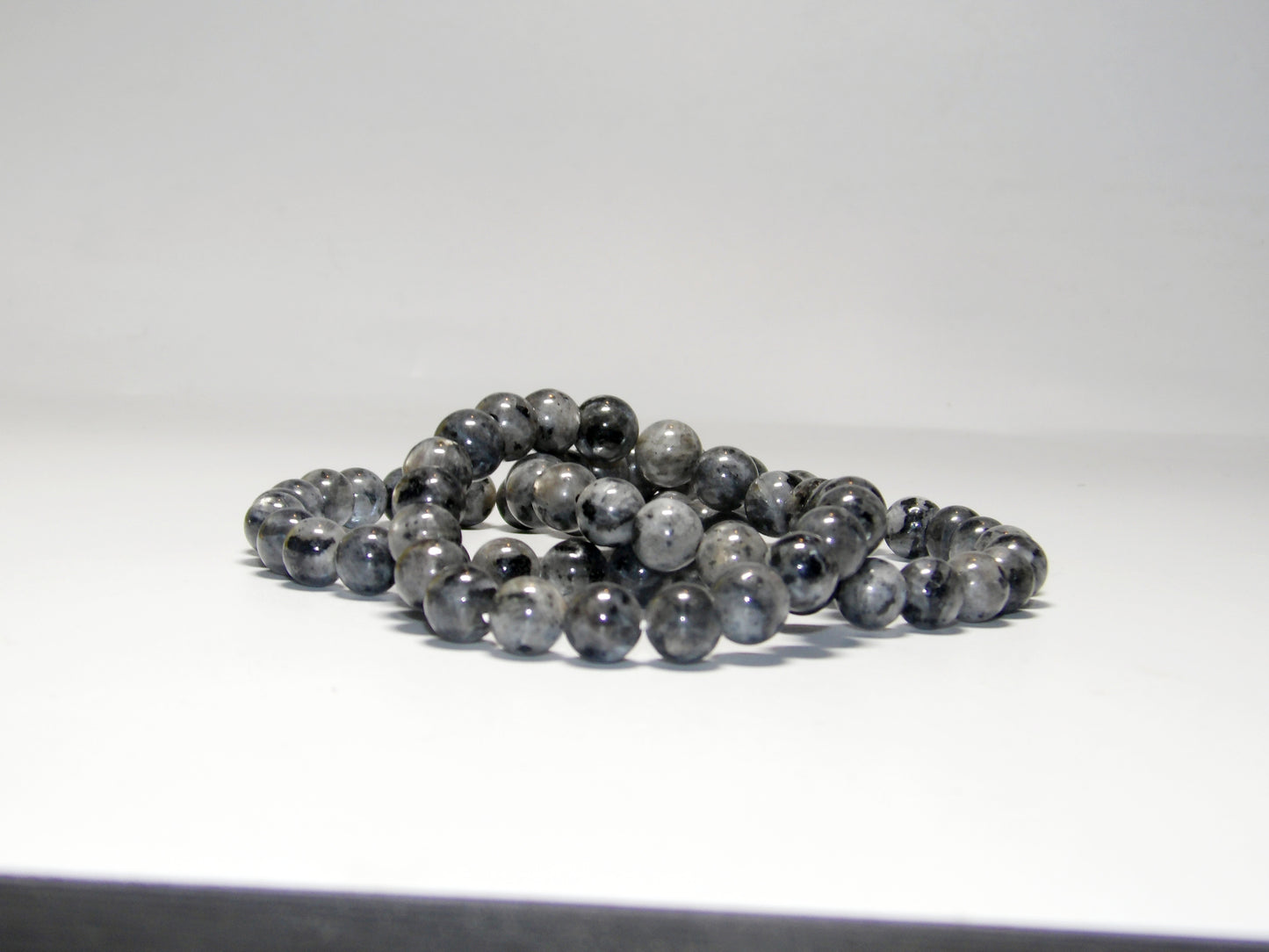 Black Labradorite Bracelet (8 mm beads)