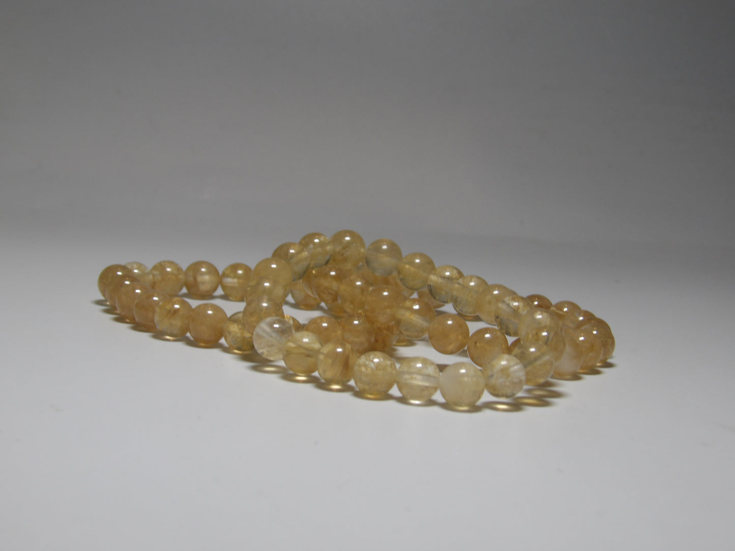 Citrine Bracelet (8 mm beads)