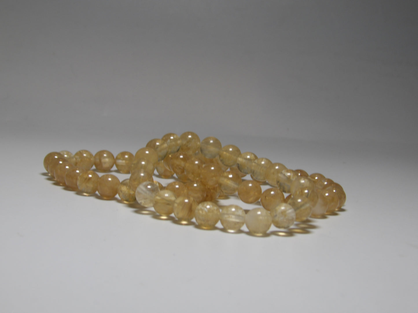 Citrine Bracelet (8 mm beads)