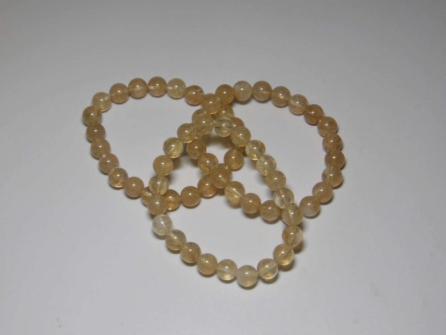 Citrine Bracelet (8 mm beads)
