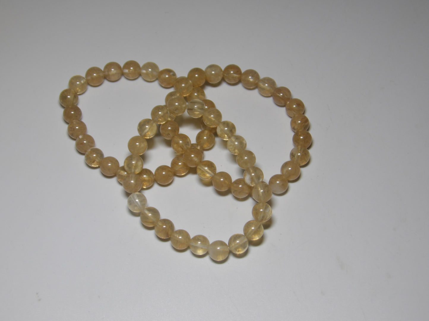 Citrine Bracelet (8 mm beads)