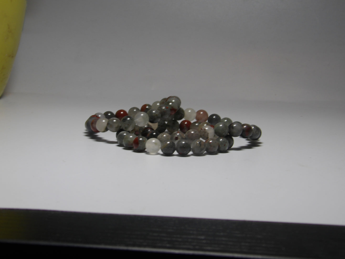 Bloodstone Bracelet (8 mm beads)