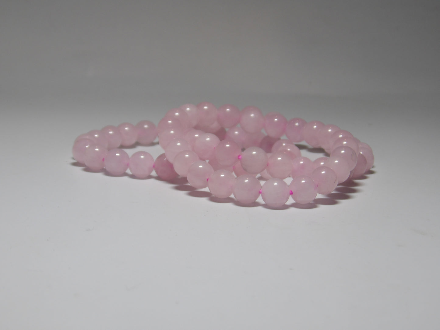 Rose Quartz Bracelet (8 mm beads)