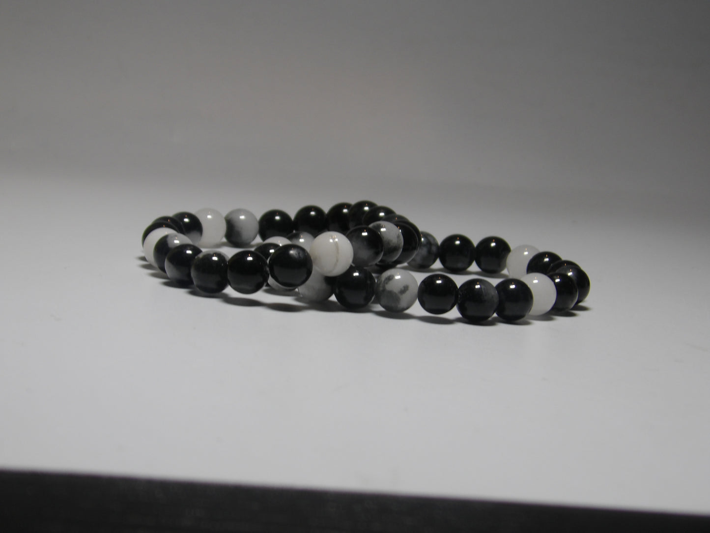 Zebra Jasper Bracelet (8 mm beads)