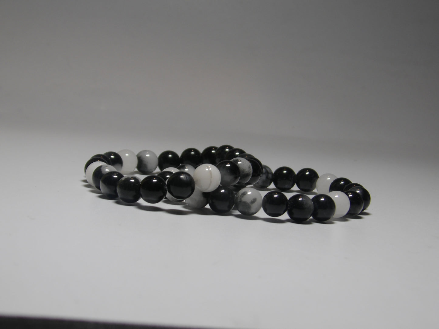 Zebra Jasper Bracelet (8 mm beads)