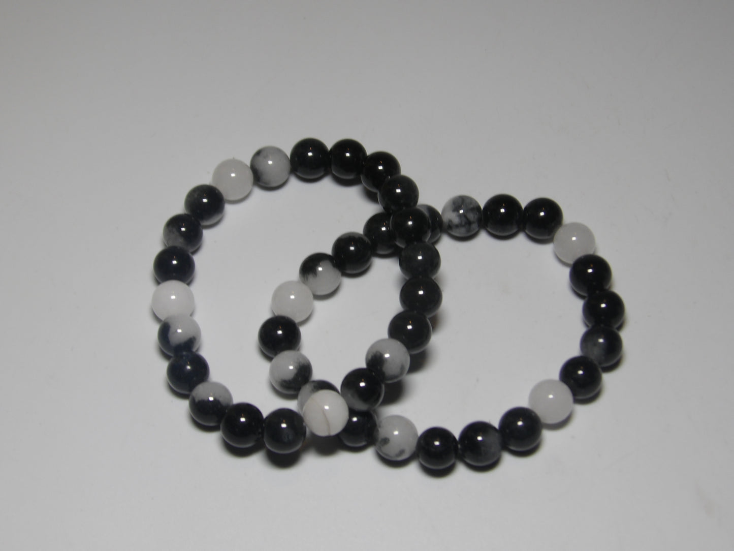 Zebra Jasper Bracelet (8 mm beads)