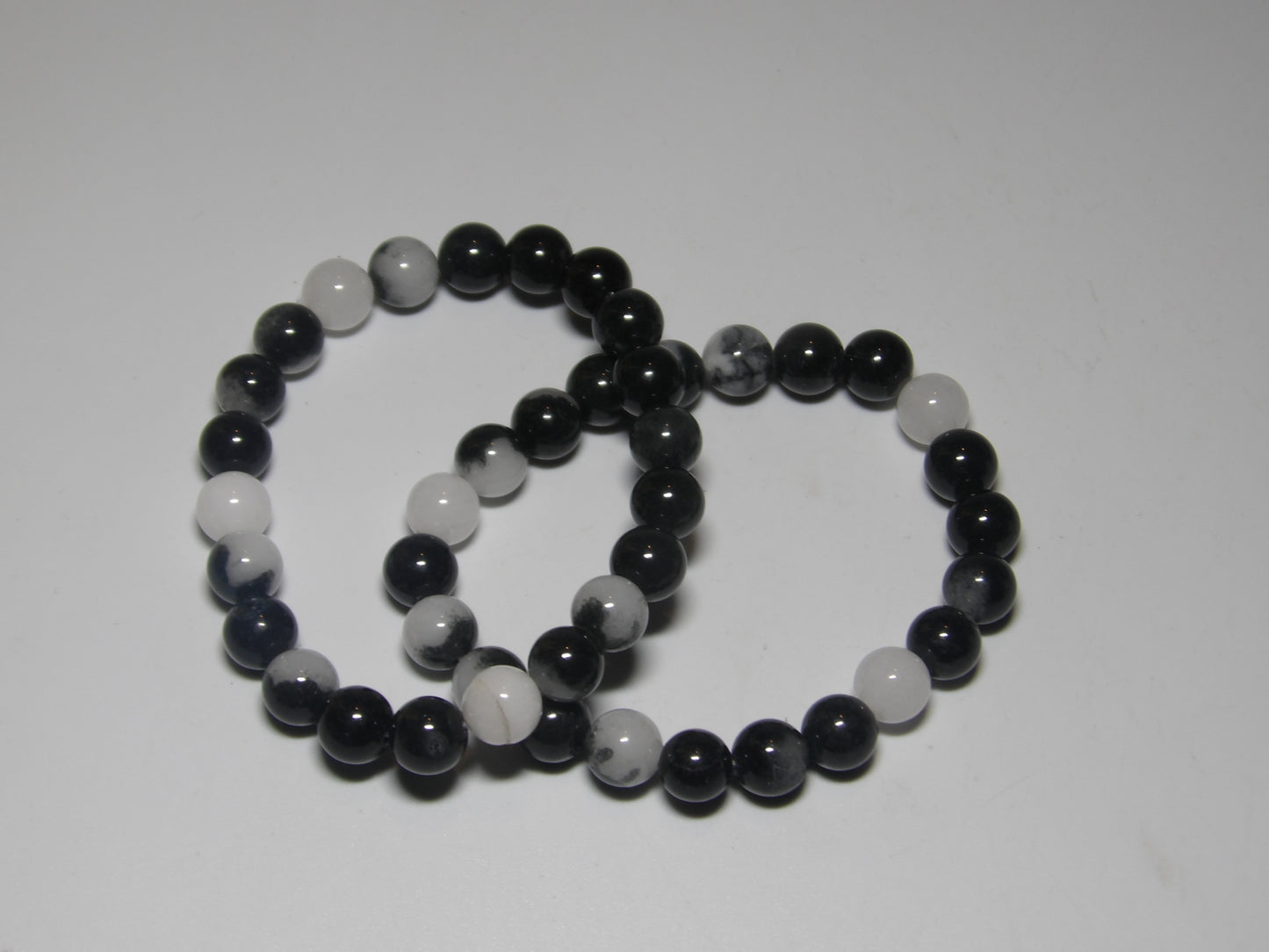 Zebra Jasper Bracelet (8 mm beads)