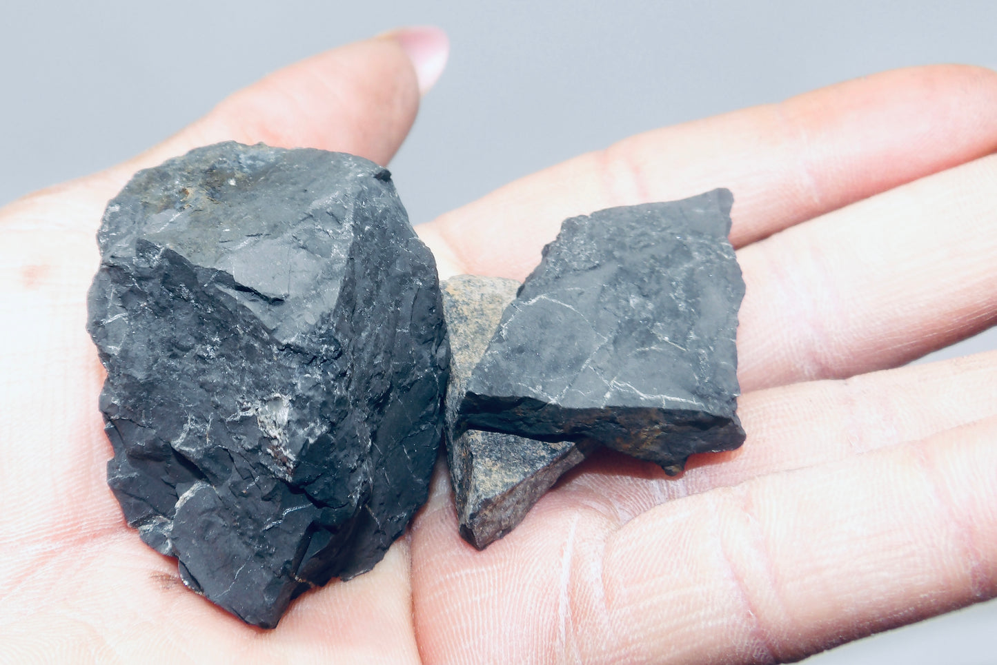 Raw Black Jasper