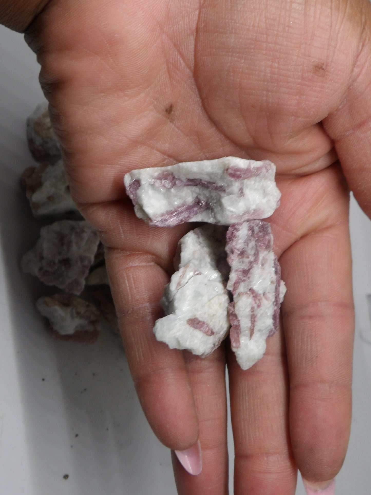 Raw Pink Tourmaline
