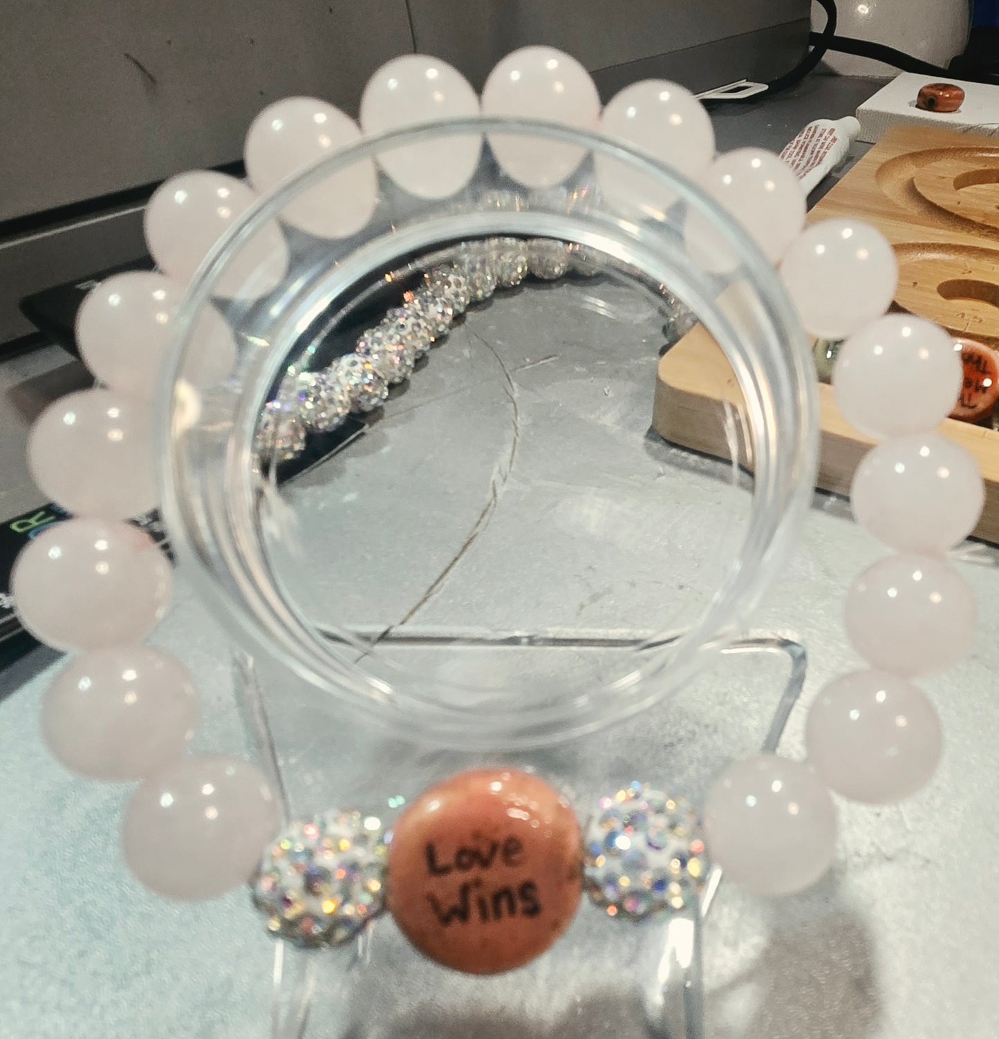 Rose Quartz "Love Wins"