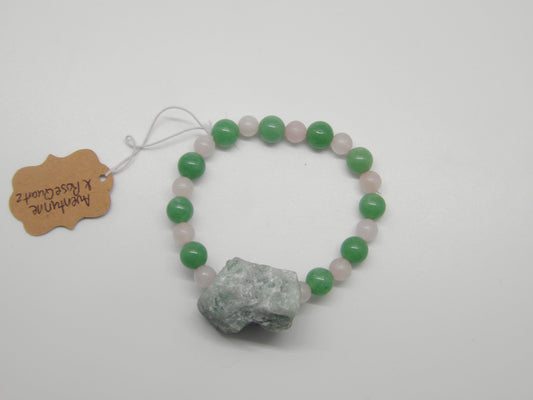 Aventurine and Rose Quartz