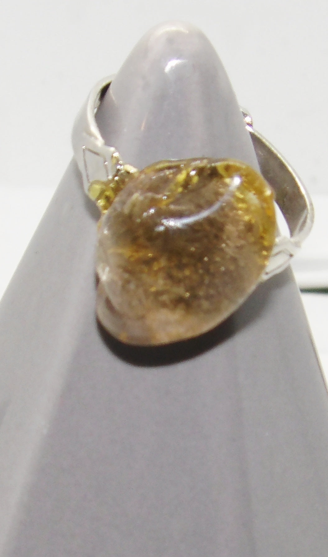 Quartz Adjustable Ring