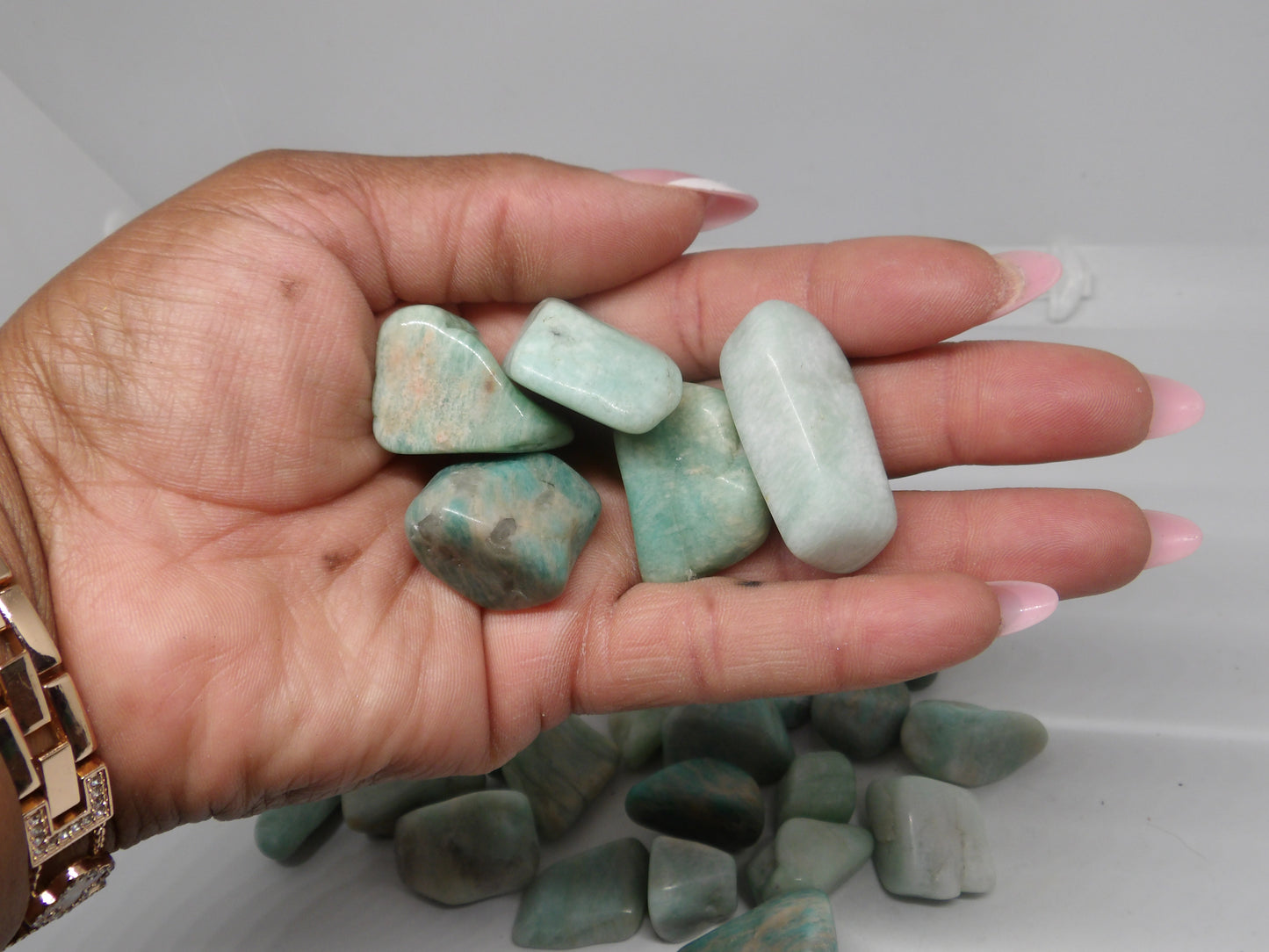Tumbled Amazonite