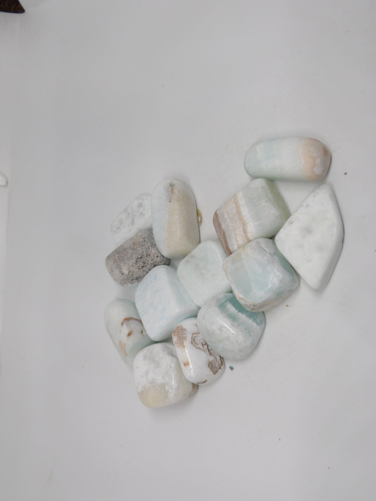 Tumbled Caribbean Calcite