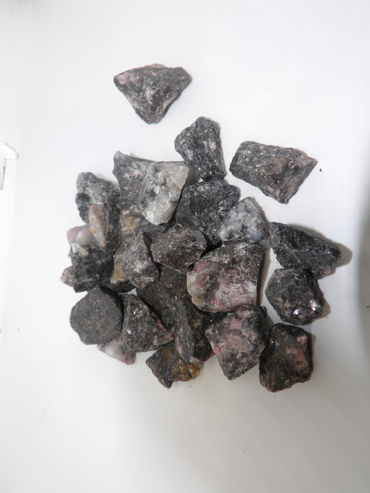 Raw Rhodonite