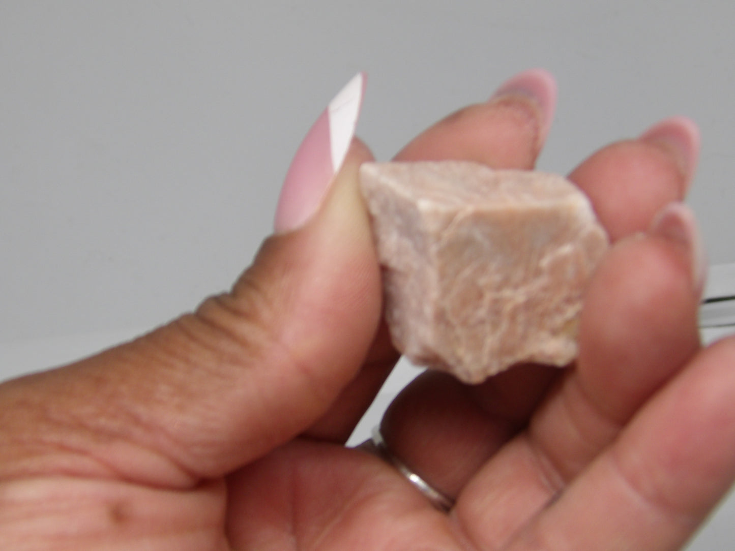 Raw Peach Moonstone