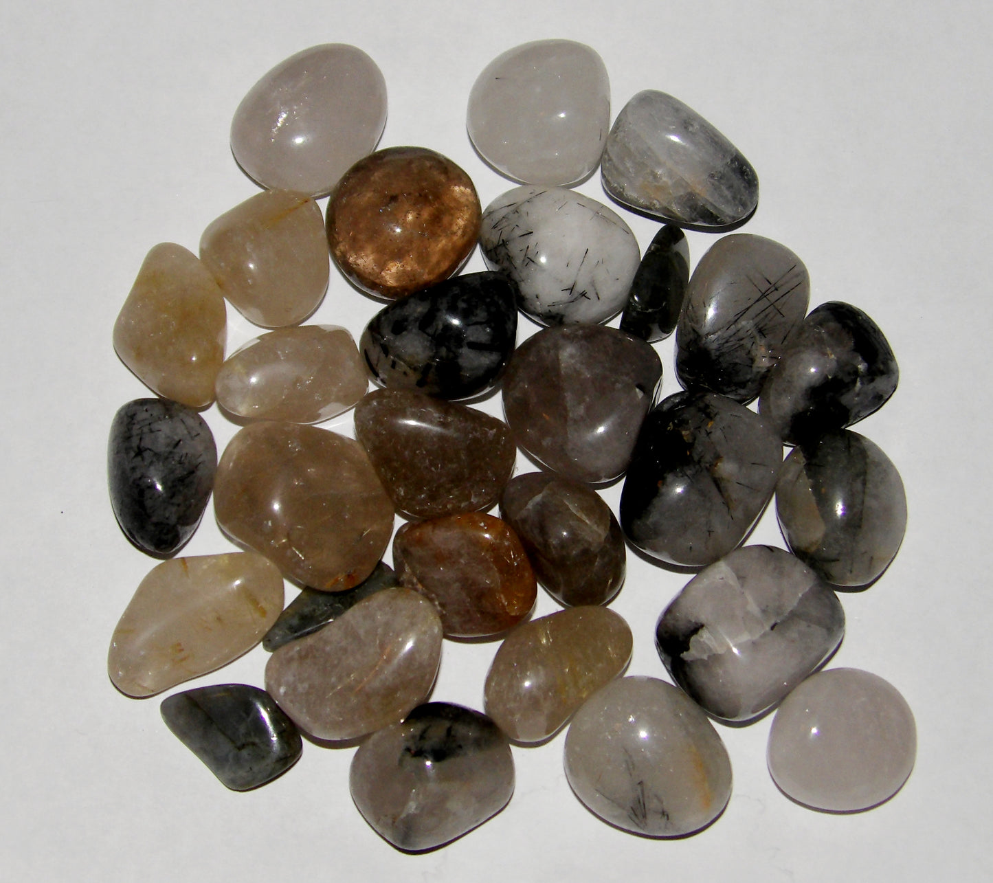 Tumbled Rutilated Quartz