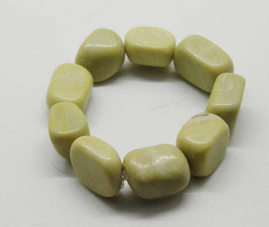 Serpentine Cube Bracelet