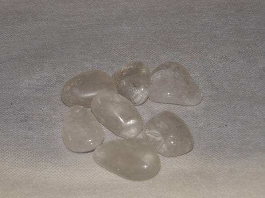 Tumbled Cloudy Quartz
