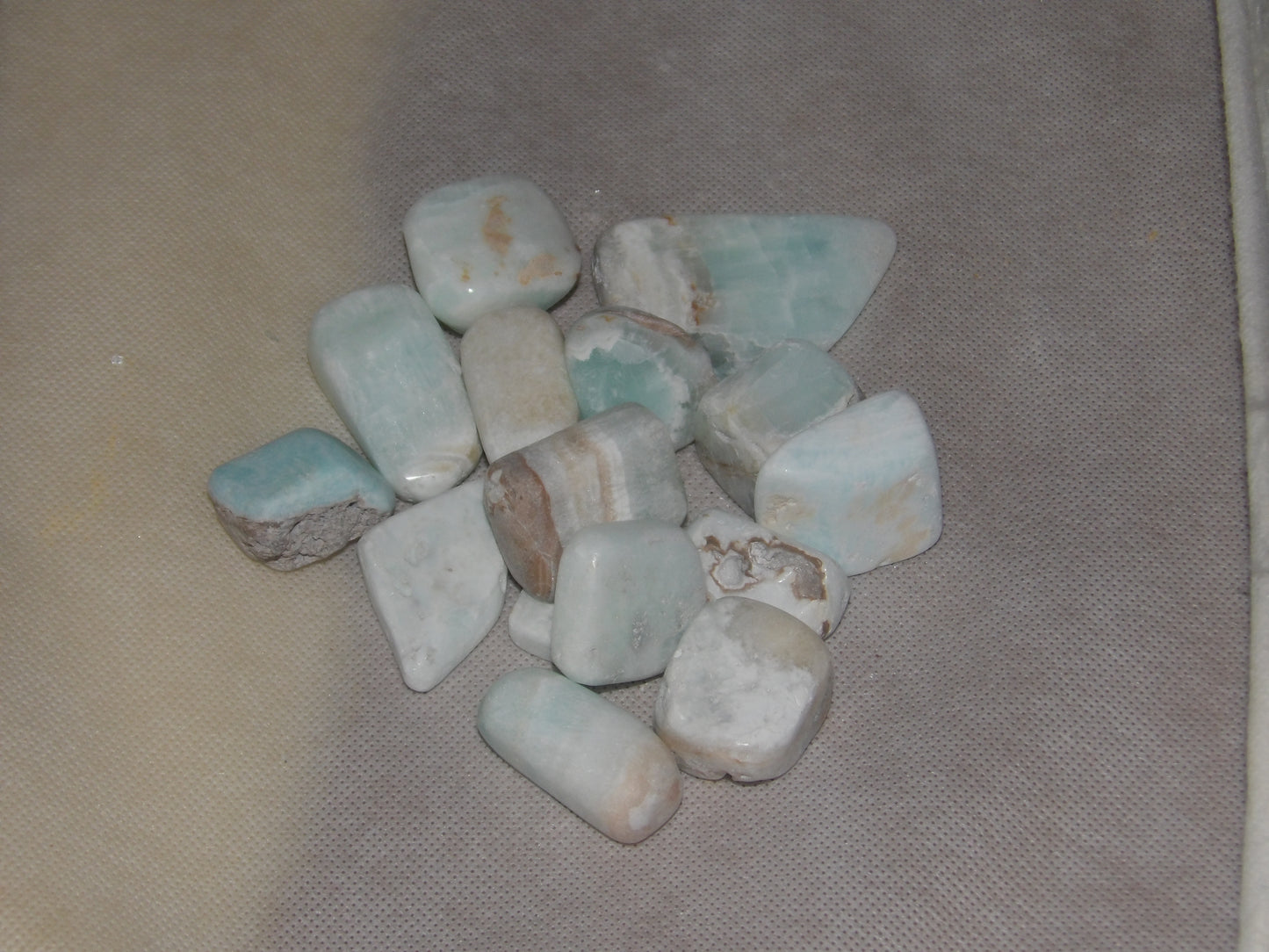 Tumbled Caribbean Calcite