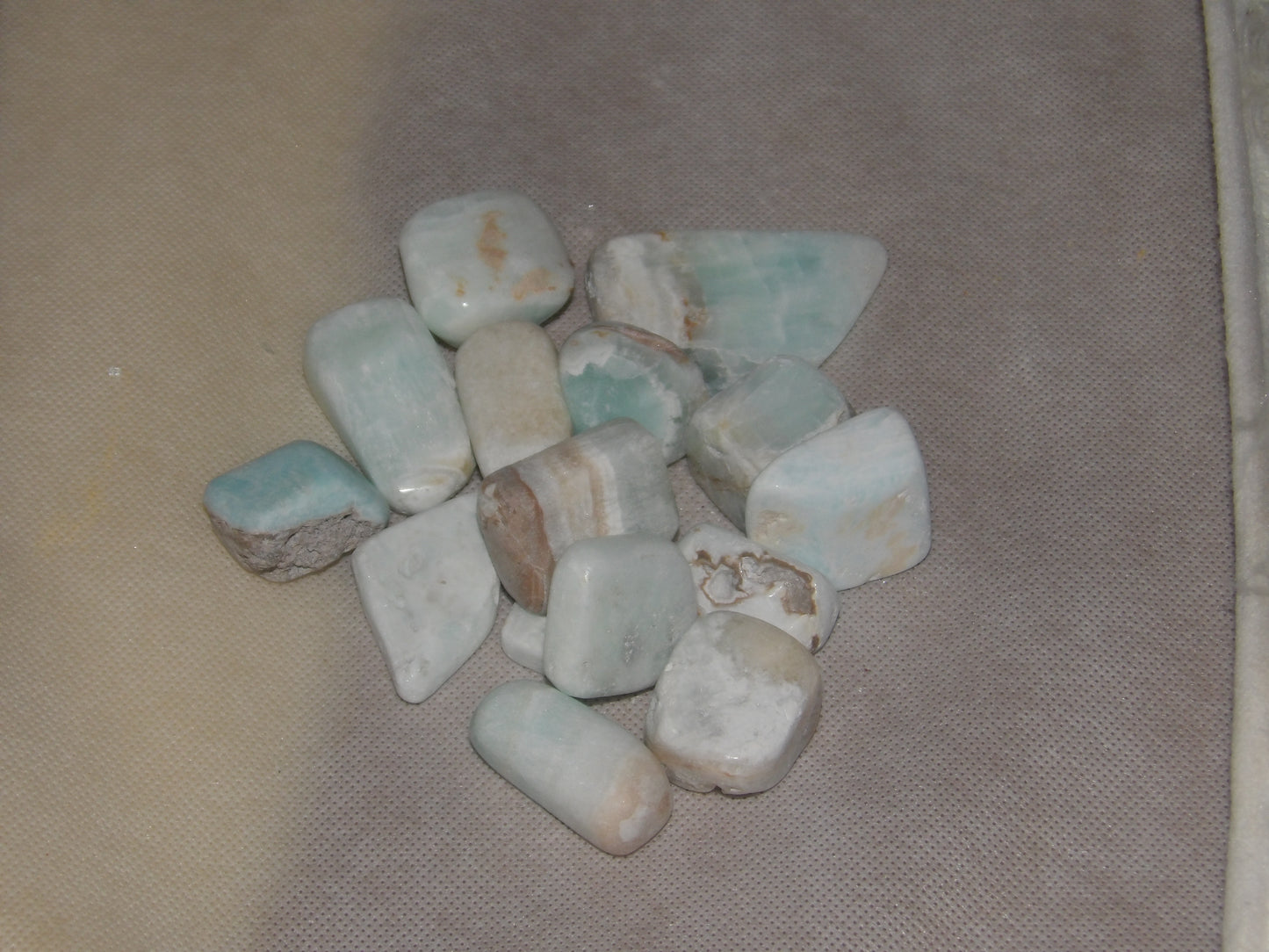 Tumbled Caribbean Calcite