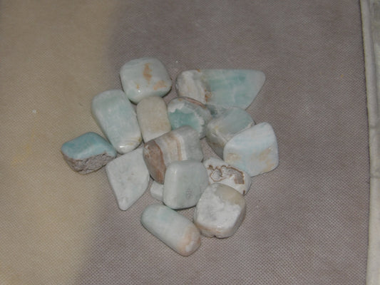 Tumbled Caribbean Calcite