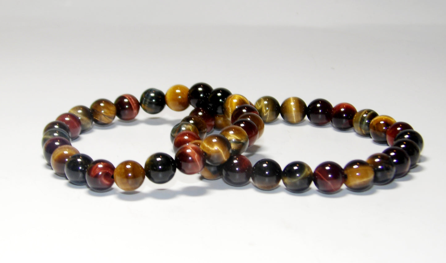 Tri-Color Tigers Eye Bracelet