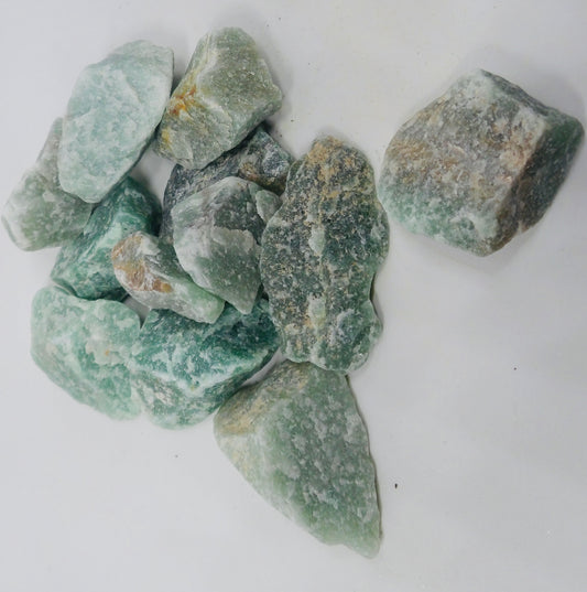 Raw Green Aventurine