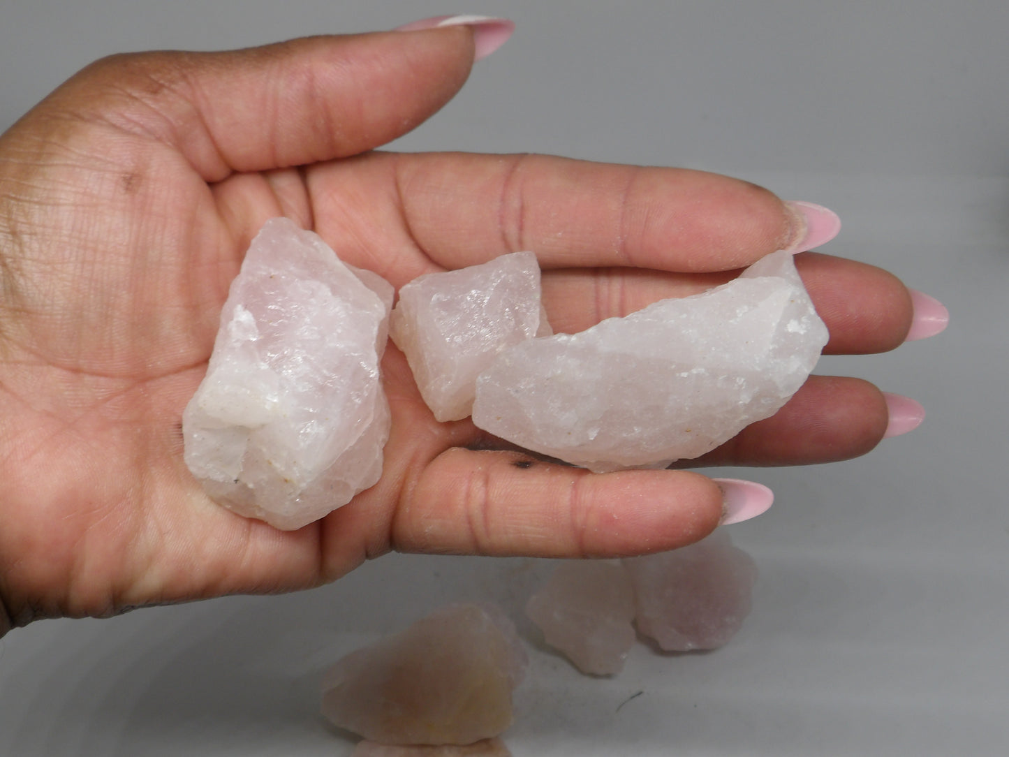 Raw Rose Quartz