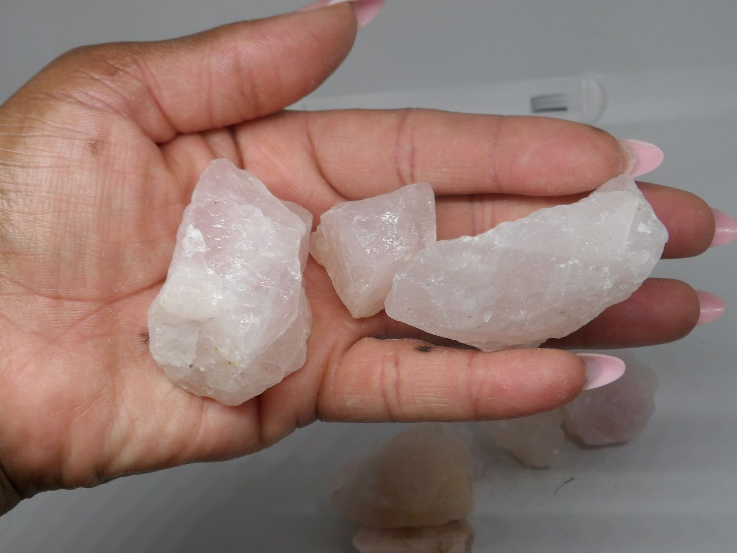 Raw Rose Quartz